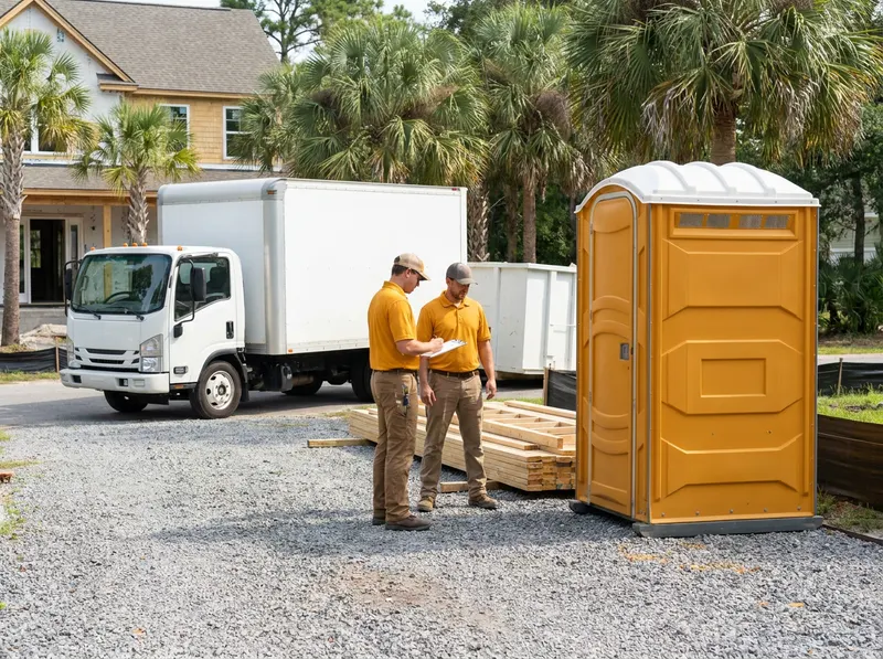 Construction Site Toilet Rental in Hilton Head Island, SC